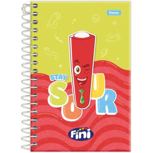 Caderneta Espiral Capa Dura Fini 96f-117816-92014