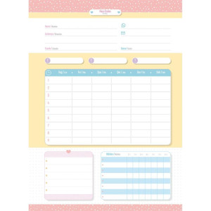 Caderno 01x1 Capa Dura La Creme Neo 80fls-118068-33221