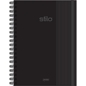 Caderno 01x1 Capa Dura Stilo Neo 80fls Preto-118070-24843