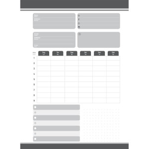 Caderno 01x1 Capa Dura Stilo Neo 80fls Preto-118070-98558