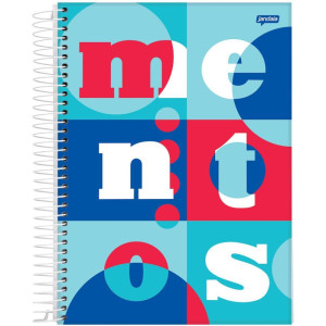 Caderno 10x1 Capa Dura Mentos 160fls.-118029-78864