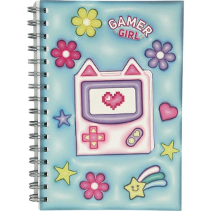 Caderno A5 Gamer Girl 80fls-120468-18631