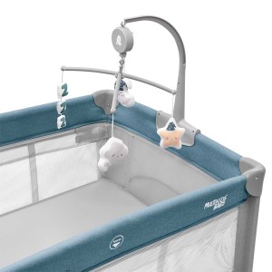 Bb388 - Berço Desmontável Daydream Multikids Baby Azul-BB388-30122