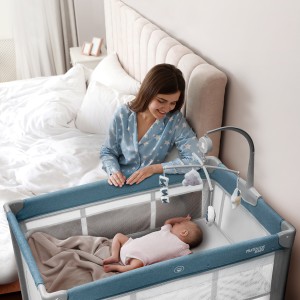 Bb388 - Berço Desmontável Daydream Multikids Baby Azul-BB388-84487