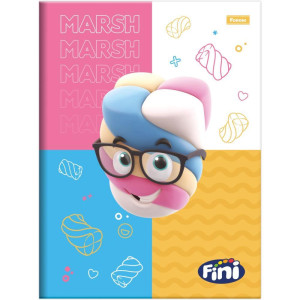 Caderno Brochura 1/4 Capa Dura Fini 80f-117813-91867