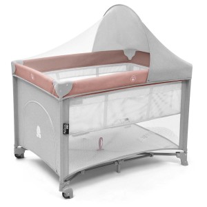 Berço Desmontável Daydream Multikids Baby Rosa-BB389-33946