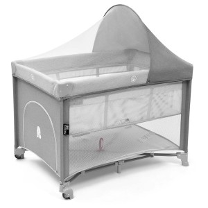 Bb404 - Berço Desmontável Daydream Multikids Baby Cinza-BB404-30138