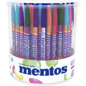 Caneta Esferografica Jet Lux Mentos 1,0mm 7 Cores