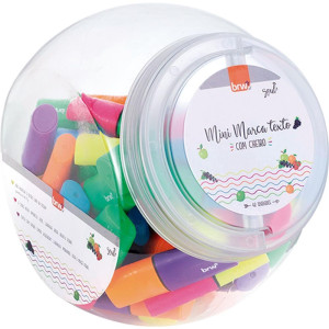 Caneta Marca Texto Mini C/cheiro 6cores Neon