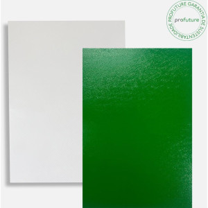 Capa Para Encadernacao A4 50 Cristal+ 50 Verde