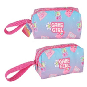 Estojo Simples Gamer Girl C/alça Tecido