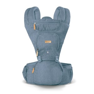 Bb1208 - Canguru Para Bebê Hipseat Fisher-price Azul Oxford-BB1208-84161