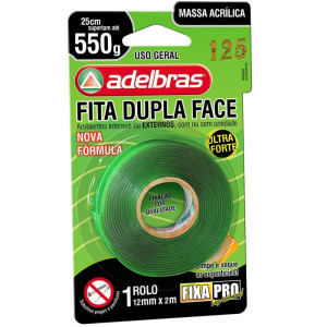 Fita Dupla Face Fixa Pro Massa Acrilic 12mmx2m-118897-63596