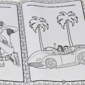 Livro Infantil Colorir Lapis Arco Iris Barbie-117198-34807