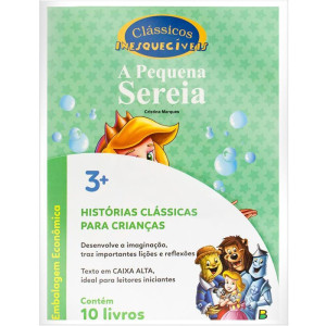 Livro Infantil Ilustrado Classicos Inesquec.8f. 20x27cm-120041-13538