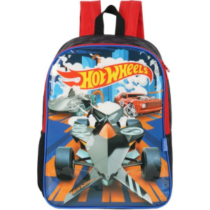 Mochila Infantil Hot Wheels G Preta-115366-48713