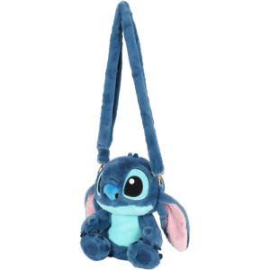 Mochila Stitch Ombro/costa Em Pelucia