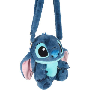 Mochila Stitch Ombro/costa Em Pelucia-115314-34435