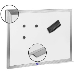 Quadro Aviso Magnetico 120x090cm Aluminio Pop-118579-40072