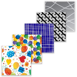 Saco Metalizado 50x70cm Casual Sortido 50x69cm