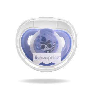 Bb1037 - Chupeta First Moments Glow Tam. 1 Azul Com Case Esterilizador Fisher Price-BB1037-64592