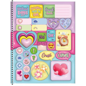 Caderno 01x1 Capa Dura Larissa Manoela 80f-120712-51316
