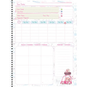 Caderno 01x1 Capa Dura Larissa Manoela Wanderlust 80f-120709-74175