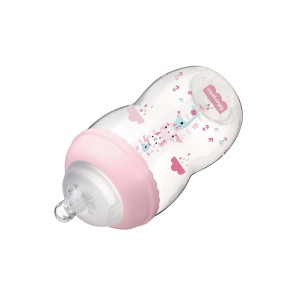 Bb1028 - Mamadeira First Moments Rosa Algodão Doce 330ml Fisher Price-BB1028-23034