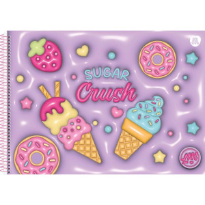 Caderno Desenho Univ Capa Dura Larissa Manoela 60f-120714-23871