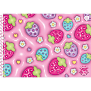 Caderno Desenho Univ Capa Dura Larissa Manoela 60f-120714-40819