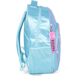 Mochila Barbie G Azul C/paete-115312-51997