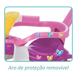 Triciclo Butterfly Com Luz Lançamento 2023-2574-35492