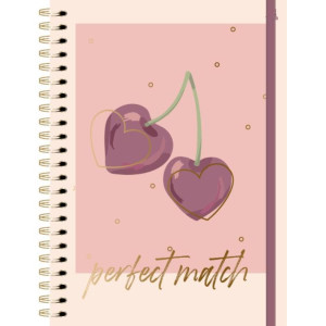 Caderno 01x1 Capa Dura Larissa Manoela Doce Romance-120716-11999