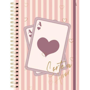 Caderno 01x1 Capa Dura Larissa Manoela Doce Romance-120716-70553