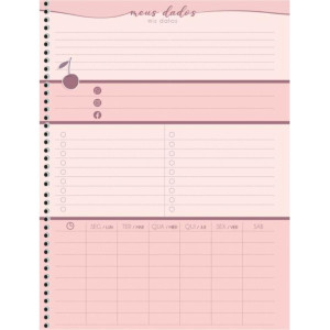 Caderno 01x1 Capa Dura Larissa Manoela Doce Romance-120717-43617