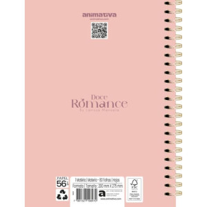 Caderno 01x1 Capa Dura Larissa Manoela Doce Romance-120717-57533