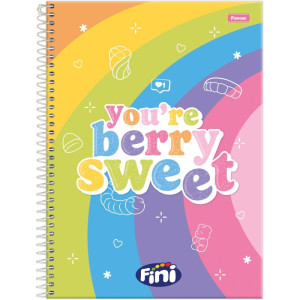 Caderno 10x1 Capa Dura Fini 160f-117812-18974