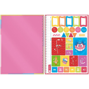 Caderno 10x1 Capa Dura Fini 160f-117812-27099