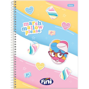Caderno 10x1 Capa Dura Fini 160f-117812-49136