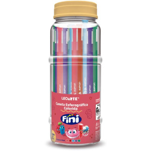 Caneta Esferografica Fini 0.7mm 5cores-114543-30974