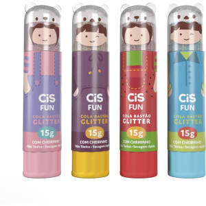 Cola Em Bastao Cis Fun Glitter Cheiro 15g (s)-115159-64250