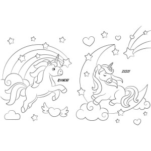 Livro Brinquedo Ilustrado Unicornios C/5 Miniaturas-117187-35572