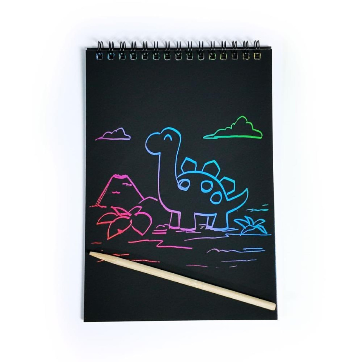 Livro De Colorir Bloco Magico Dinossauros 8pgs-120868-85201