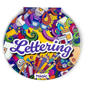 Livro De Colorir Lettering 24pgs 17,5cm-120872-50700