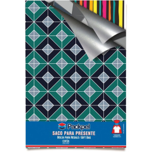 Saco Metalizado 30x45cm Casual Sortidos