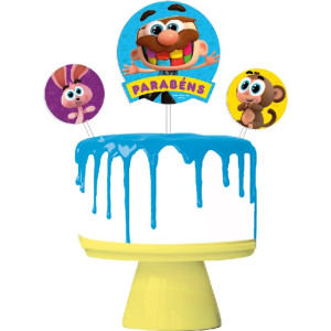 Kit Topo De Bolo Jose Comilao