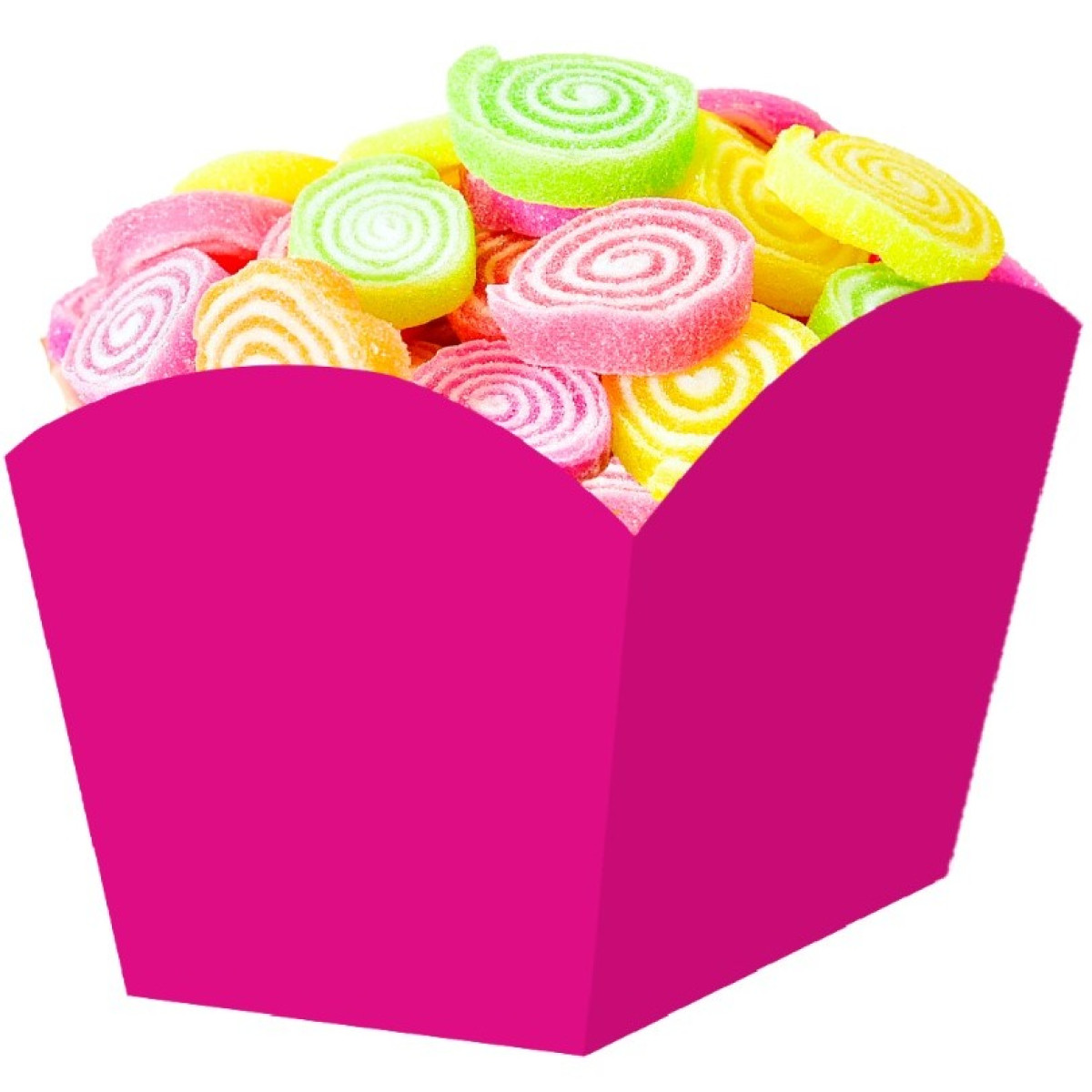 Cachepot Medio Rosa Escuro Fest Color-112392-246