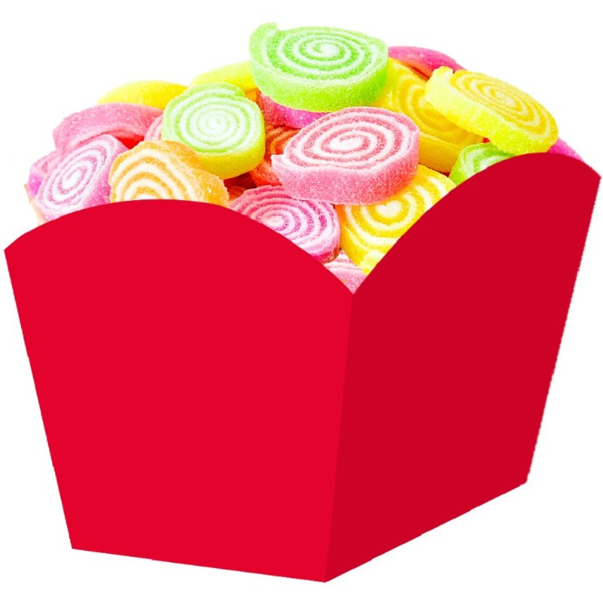 Cachepot Medio Vermelho Fest Color-112409-184