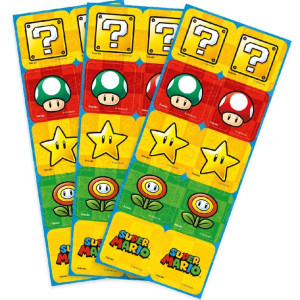 Adesivo Quadrado Super Mario