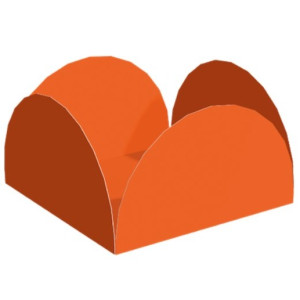 Porta Forminha Laranja Fest Color